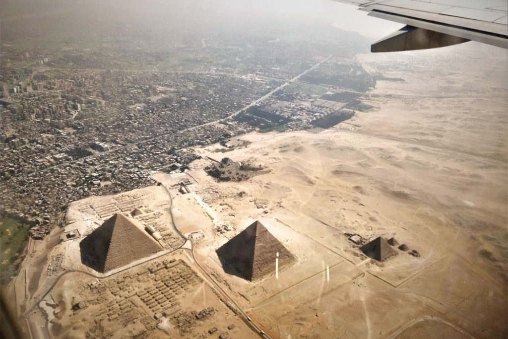 Kairo Gizeh Die Pyramiden von Gizeh