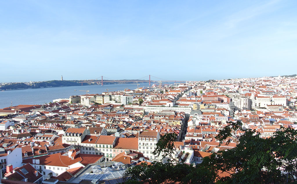 Lissabon | Aussicht aus der Festung Castelo de São Jorge
